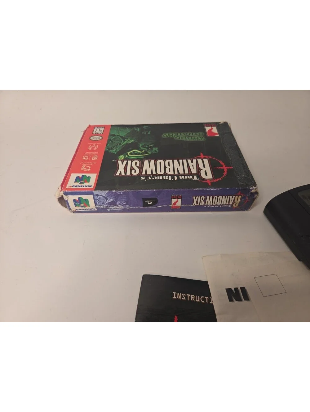 Tom Clancy's Rainbow Six Nintendo 64 CIB W/ Inserts
